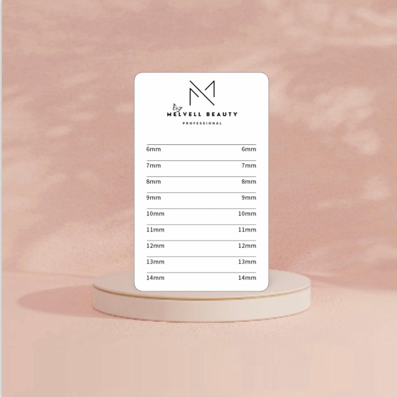 PALETTE EXTENSIONS DE CILS - MELVELL BEAUTY