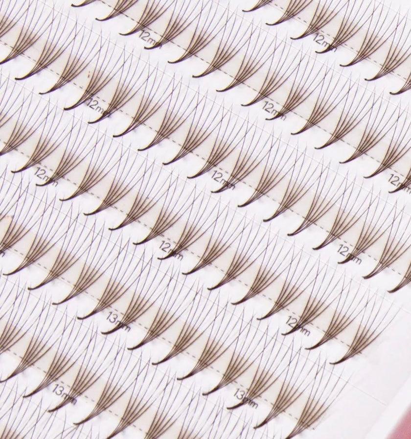 6D - BOUQUETS PRÉ-FAITS NARROW (ÉTROITS) BROWN/MARRON PREMIUM - MELVELL BEAUTY