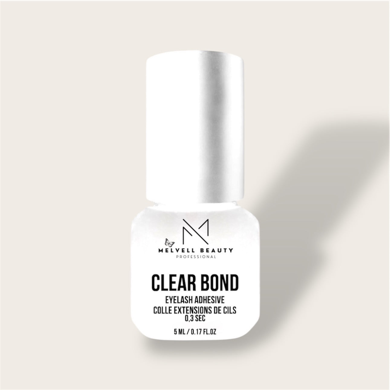 COLLE EXTENSIONS DE CILS "CLEAR" 0,3sec
